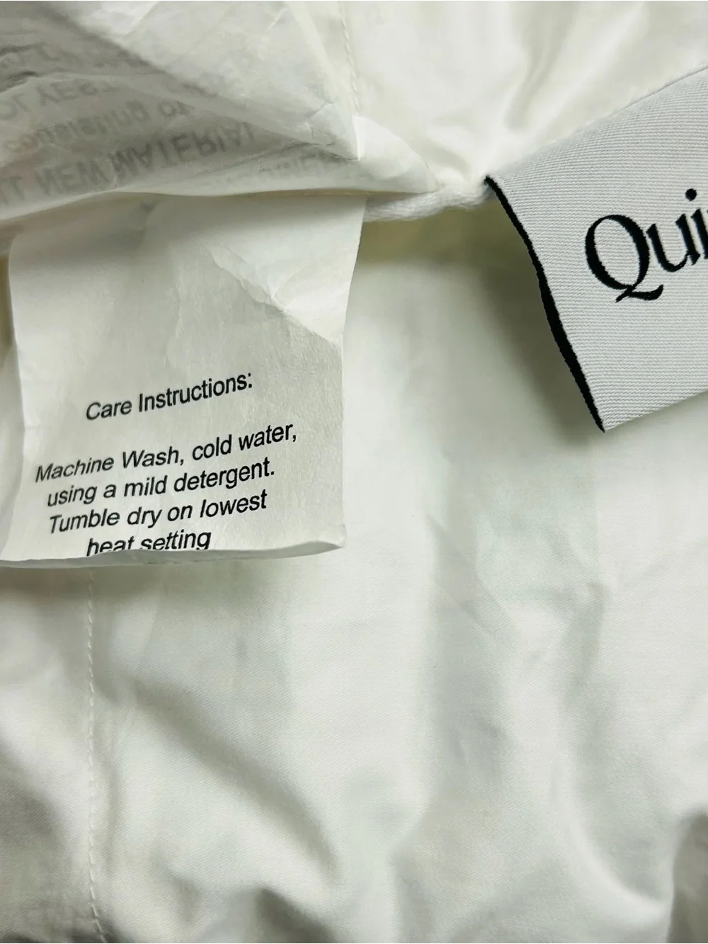 QUINCE Premium Down Alternative Duvet Insert Full/Queen 9184